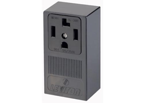 OUTLET 4WIRE 3P 30A BLK