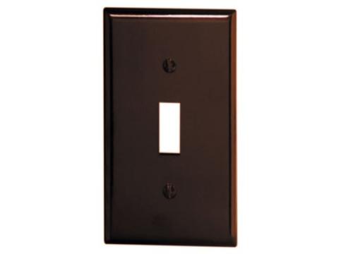 85001-000 1G SWITCH PLATE T BR