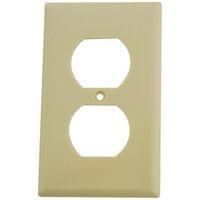 Eaton Wiring Devices 2132V-BOX Series Receptacle Wallplate, Duplex, Standard-Size, 4-1/2 in L, 2-3/4 in W