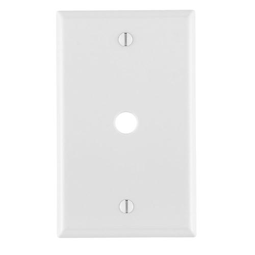 PHONE/CABLE WALPLT 1G WH