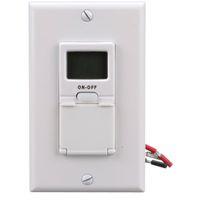 Woods 59018 Digital Timer, 15 A, 125 V, 1875 W, 7 days Time Setting, 7 On/Off Cycles Per Day Cycle, White