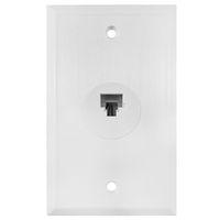 Amerelle VW6EW Wallplate, White, Flush