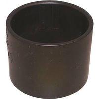 Canplas 103003RBC Repair Pipe Coupling, 3 in, Hub, ABS, Black, 40 Schedule