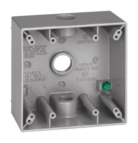 3/4" 3H 2G BOX GRY