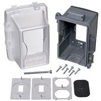 Red Dot CKPL Cover, 6-5/32 in L, 4-11/16 in W, Rectangular, Polycarbonate, Clear