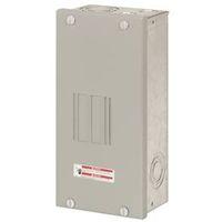 Cutler-Hammer BR BR24L70SP Load Center, 70 A, 2 -Space, 4 -Circuit, Main Lug, NEMA 1 Enclosure, Surface Mounting