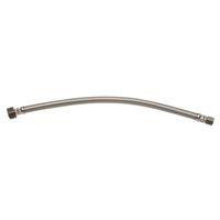 Fluidmaster Click Seal Series B1F16 Water Supply Connector, 3/8 x 1/2 in, Polymer/Stainless Steel