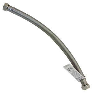 10-1342 3/4x18 SS WTR HTR FLEX