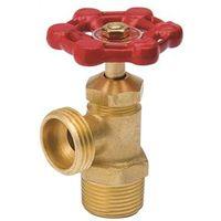 B & K ProLine Series 102-004 Boiler Drain Valve, 3/4 in Connection, MPT x Hose, 125 psi Pressure, Brass Body