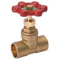 B & K ProLine Series 100-454NL Gate Valve, 3/4 in Connection, Sweat, 200/125 psi Pressure, Brass Body