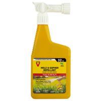 Victor M8002 Mole and Gopher Repellent Spray, Repels: Armadillos, Gophers, Moles, Voles