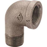 ProSource 6-3/4B Street Pipe Elbow, 3/4 in, FIP x MIP, 90 deg Angle, Malleable Iron, SCH 40 Schedule, 300 psi Pressure
