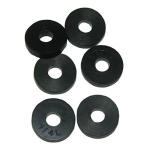 02-1107 FLAT BIBB WASHER 1/4L 6 PACK
