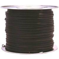 CCI 55667323 Primary Wire, 18 AWG Wire, 1-Conductor, 60 VDC, Copper Conductor, Black Sheath, 100 ft L