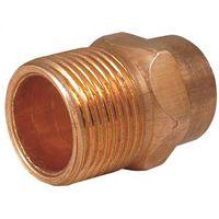 Elkhart Products 104 Series 30330 Pipe Adapter, 3/4 in, Sweat x MNPT, Copper
