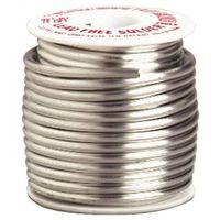 Oatey Safe-Flo 29024 Wire Solder, 1/2 lb, Solid, Silver, 415 to 455 deg F Melting Point