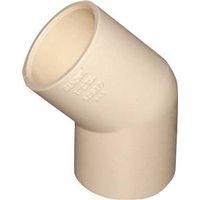 Nibco T00080D Pipe Elbow, 1/2 in, 45 deg Angle, CPVC, 40 Schedule