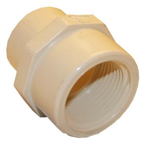 Nibco T00390D Pipe Adapter, 3/4 in, Slip x FIP, CPVC