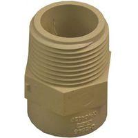 Nibco T00075C Pipe Adapter, 1 in, Slip x MIP, CPVC