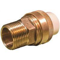 B & K 164-304NL Transition Pipe Adapter, 3/4 in, Solvent x MIP, Brass/CPVC