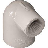 Xirtec 140 435516 Reducing Pipe Elbow, 1 x 1/2 in, Socket x FPT, 90 deg Angle, PVC, White, SCH 40 Schedule
