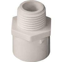 IPEX 435602 Pipe Adapter, 1/2 in, Socket x MPT, PVC, SCH 40 Schedule