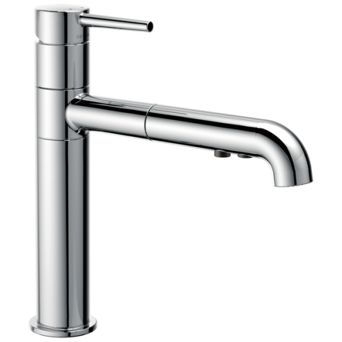4159-DST TRINSIC SGL-HDL/HOLE PO KITCHEN FAUCET CH