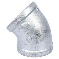 ProSource 4-2G Pipe Elbow, 2 in, Threaded, 45 deg Angle, SCH 40 Schedule, 300 psi Pressure