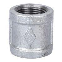 ProSource 21-3/4G Pipe Coupling, 3/4 in, Threaded, Malleable Steel, SCH 40 Schedule, 300 psi Pressure