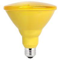 Feit Electric PAR38/Y/10KLED/BX LED Bulb, PAR38 Bulb, 6.5 W, Yellow Bulb, LED Bulb