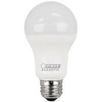 Feit Electric A1600/827/10KLED/2 LED Lamp, General Purpose, 1500 Lumens, 14.7 W, A19 Lamp, 100 W Equivalent, White