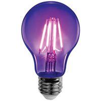 Feit Electric A19/BLB/LED LED Bulb, General Purpose, A19 Lamp, 60 W Equivalent, E26 Lamp Base, Black Light