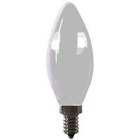 Feit Electric BPCTF40950CAFIL/2 LED Light Bulb, Decorative, 40 W Equivalent, Candelabra Lamp Base, Dimmable, Frosted