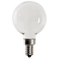 Feit Electric BPG1660W950CAFIL2 LED Light Bulb, Globe, G16 Lamp, 60 W Equivalent, E12 Lamp Base, Dimmable
