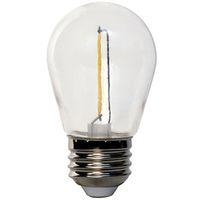 Feit Electric S14/822/FILED/4 LED Replacement Bulb, Decorative, S14 Lamp, 11 W Equivalent, E26 Lamp Base