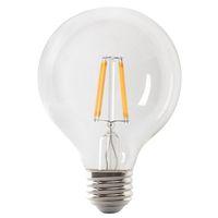 Feit Electric BPG2540/927CA/FIL LED Bulb, 350 Lumens, 3.8 W, G25 Lamp, 40 W Equivalent, E26 Lamp Base, Dimmable