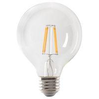 Feit Electric G2560/927CA/FIL/3 LED Bulb, Globe, G25 Lamp, 60 W Equivalent, E26 Lamp Base, Dimmable, Soft White Light