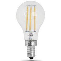 Feit Electric BPA1560C/827/LED/2 LED Lamp, General Purpose, 500 Lumens, 6 W, A15 Lamp, 60 W Equivalent, E12 Lamp Base