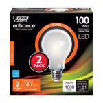 *DISC* LED A21 E26 SW 100W 2PK