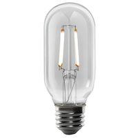Feit Electric T14/CL/VG/LED LED Bulb, Decorative, T14 Lamp, 40 W Equivalent, E26 Lamp Base, Dimmable, Clear