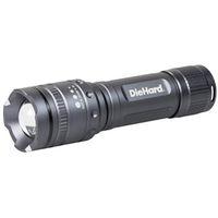 Dorcy DieHard Series 41-6121 Flashlight, AAA Battery, LED Lamp, 600 Lumens Lumens, 150 m Beam Distance, 3 hr Run Time