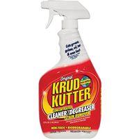 Krud Kutter KK326 Cleaner and Degreaser and Stain Remover, 32 oz, Spray Dispenser, Liquid, Mild