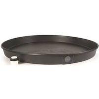 Camco USA 11400 Recyclable Drain Pan, Plastic, For: Electric Water Heaters, 26 in ID x 2-1/2 in D