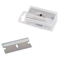 Vulcan JL-BD-06 Blade with Dispenser, Razor Blade, 3/4 in W Blade, SK5 Steel Blade, 2-1/4 in OAL