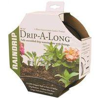 Raindrip R280DT Drip Soaker Kit, 50 ft L, 0.5 gph, Black