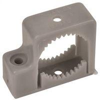 Carlon E978EC-CAR Conduit Strap, 3/4 in, 1-59/64 in L, Polypropylene, Gray