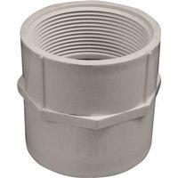 IPEX 035566 Adapter, 3 in, Socket x FNPT, PVC, White, SCH 40 Schedule, 260 psi Pressure