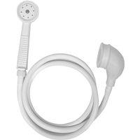 Danco VersaSpray 10086 Handheld Shower Head, 2.2 gpm, Rubber, 5 ft L Hose