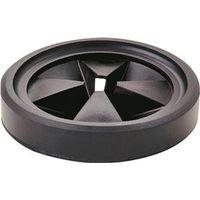InSinkErator 09963D Mounting Gasket, Standard, 3-7/8 in Dia x 8-1/2 in L x 4 in W x 6-1/2 in H Dimensions, Rubber, Black