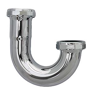 03-3516 1-1/4" J-BEND CHROME